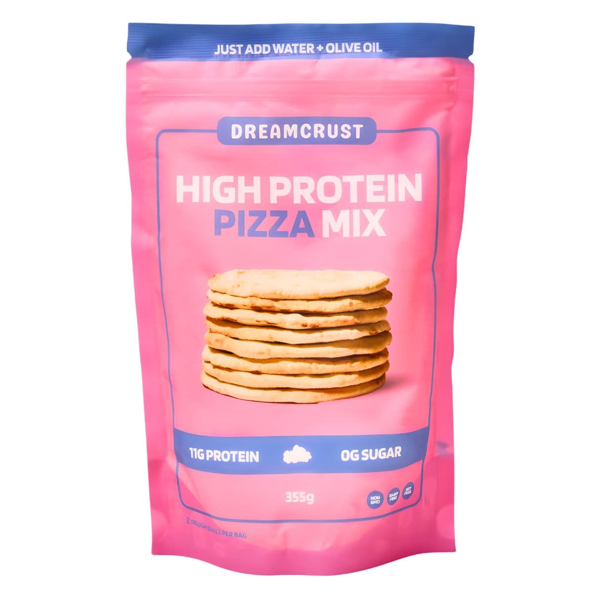 Dreamcrust High-Protein Pizza Mix, 355g