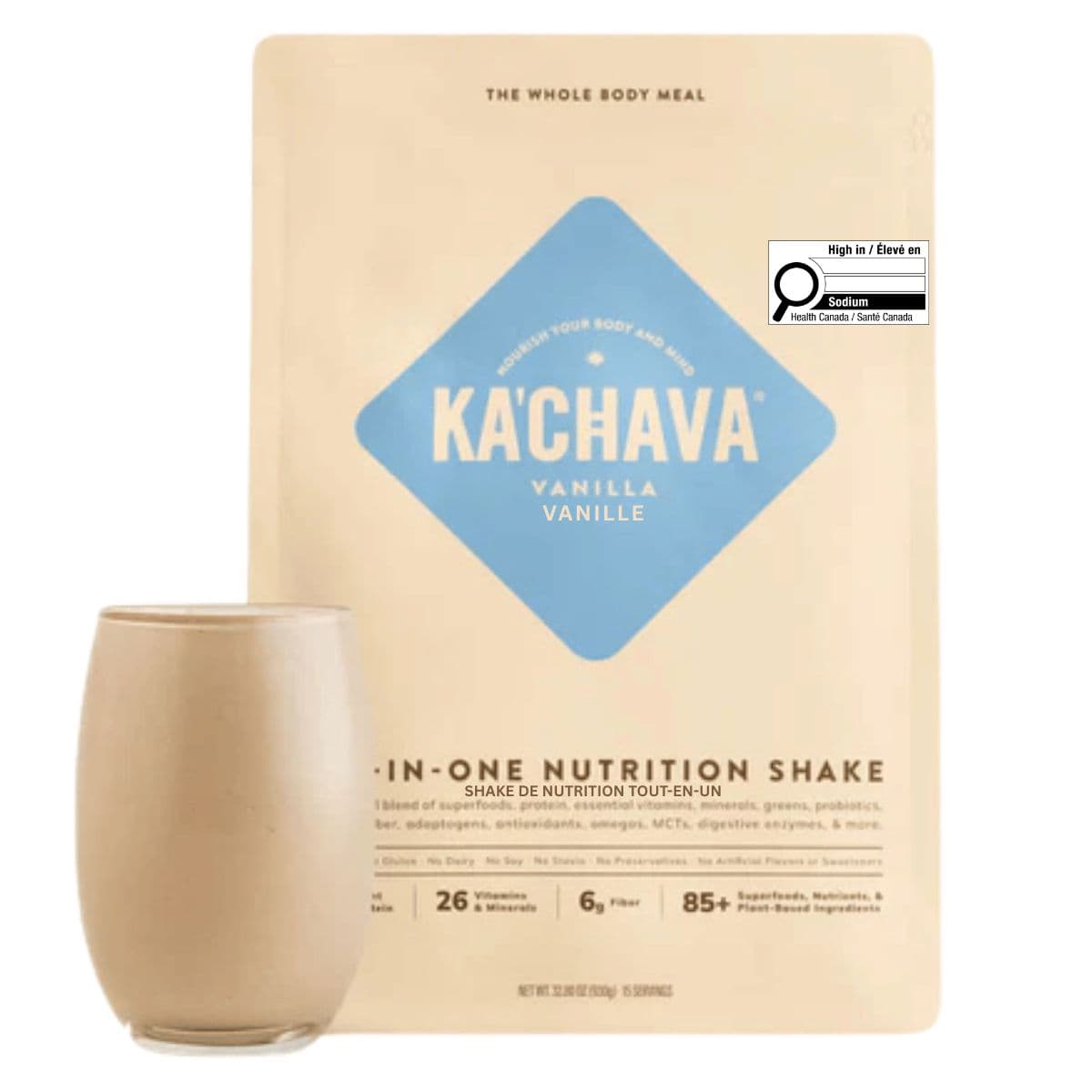 Ka'Chava All-In-One Nutrition Shake Vanilla, 434g