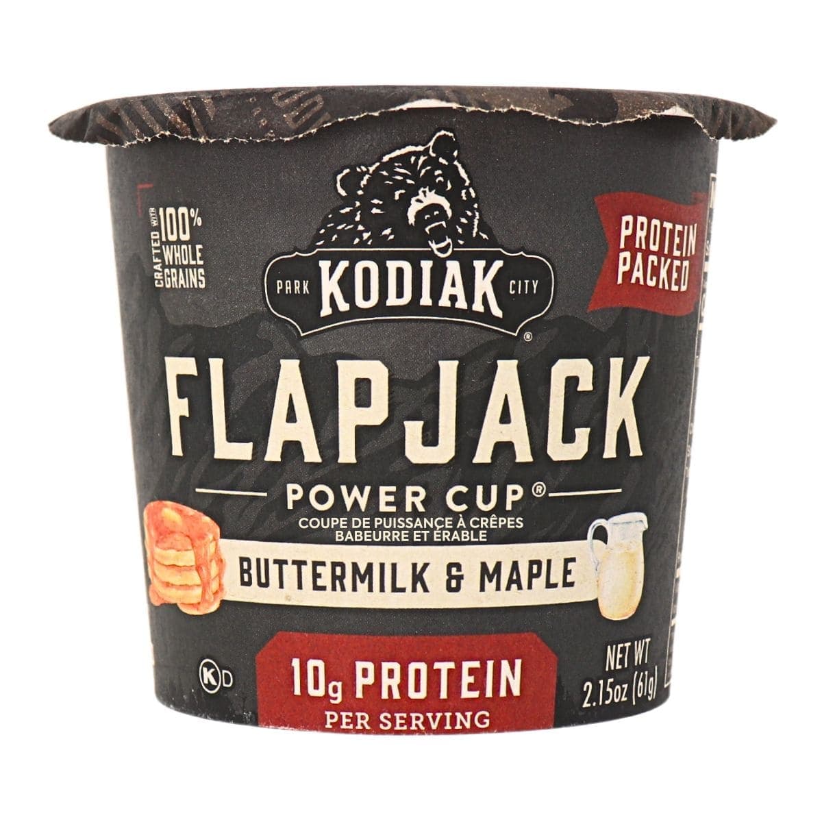 Kodiak Flapjack Power Cup Buttermilk & Maple, 61g