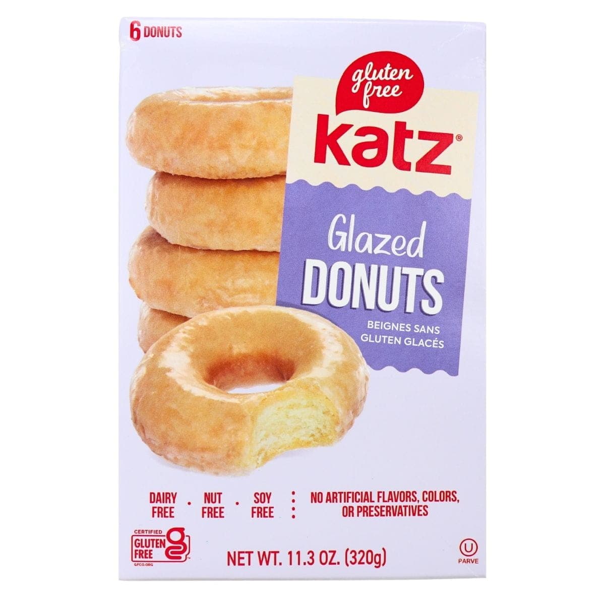 Katz Gluten-Free Donuts Glazed, 320g