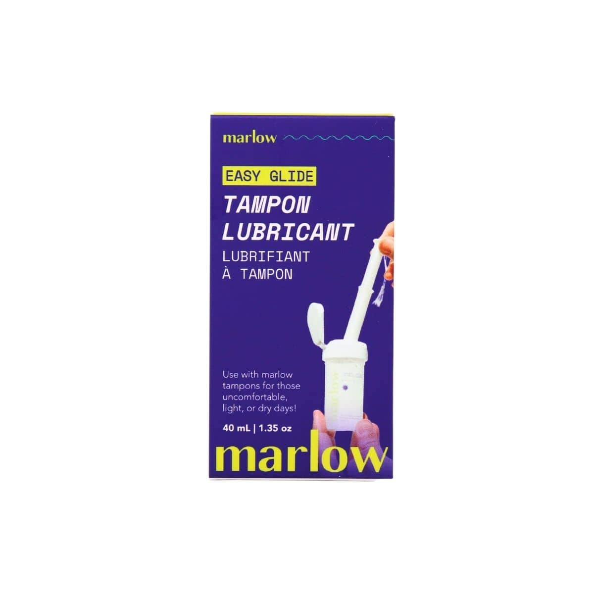 Marlow Easy Glide Tampon Lubricant, 40ml