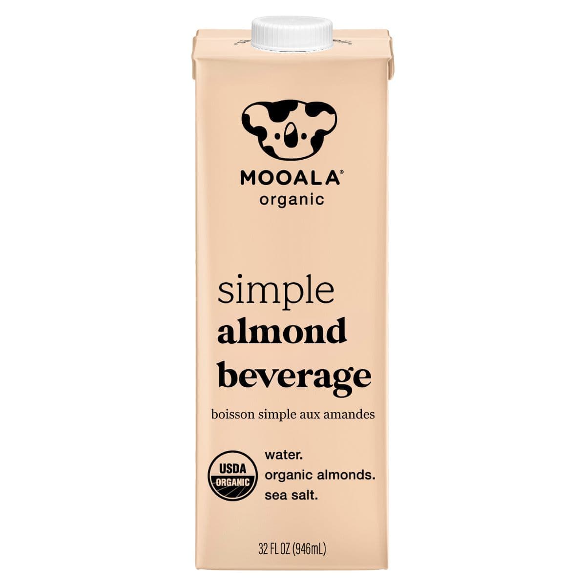 Mooala Organic Simple Almond Milk, 946ml