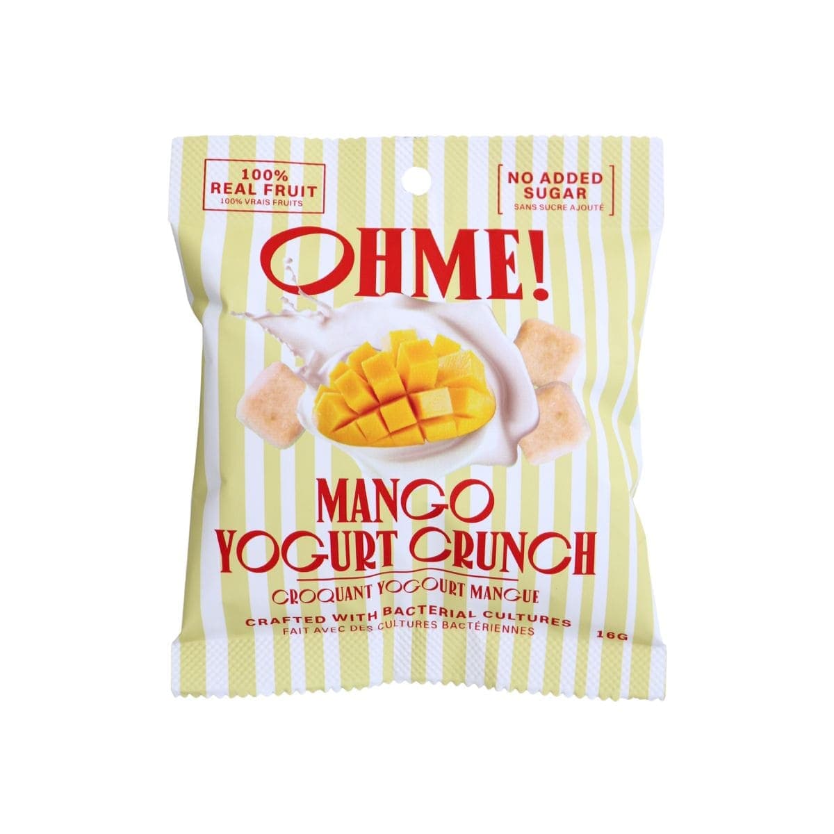 OHME! Freeze-Dried Mango Yogurt Crunch, 16g