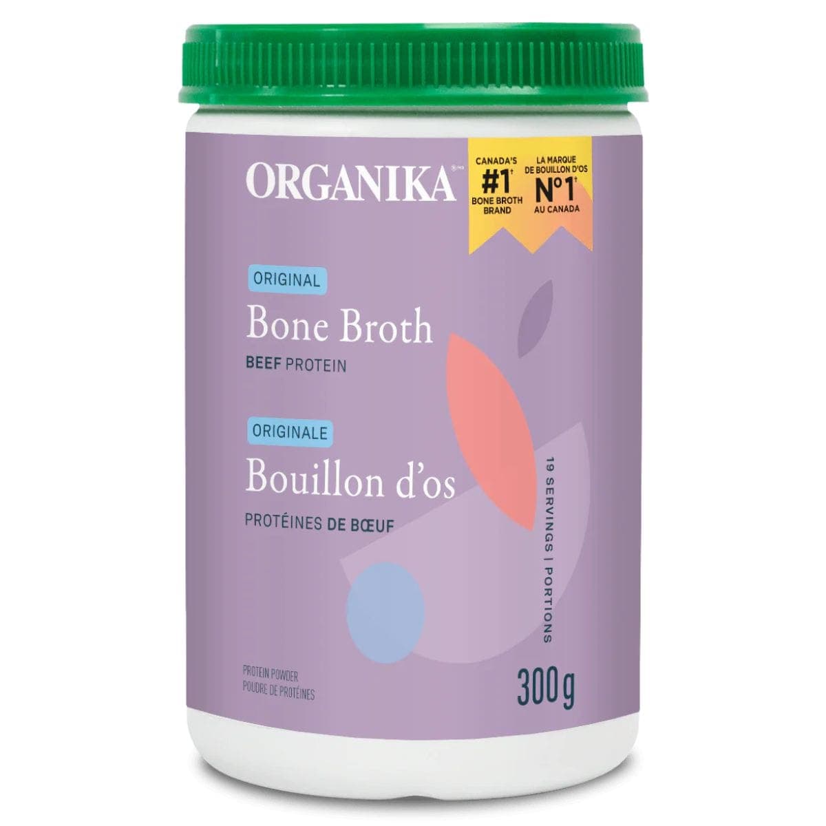 Organika Original Bone Broth Beef Protein, 300g