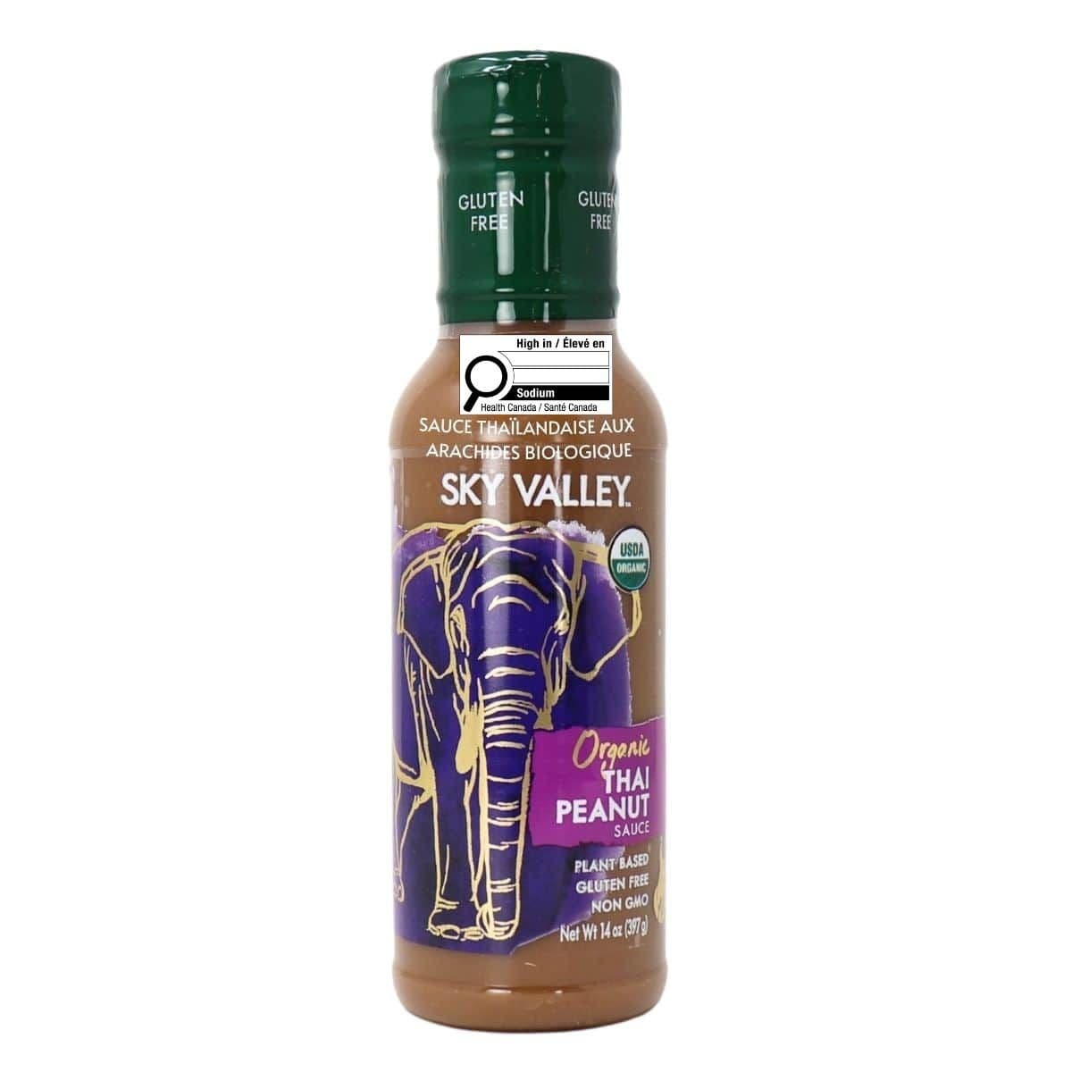 Sky Valley Organic Thai Peanut Sauce, 397g