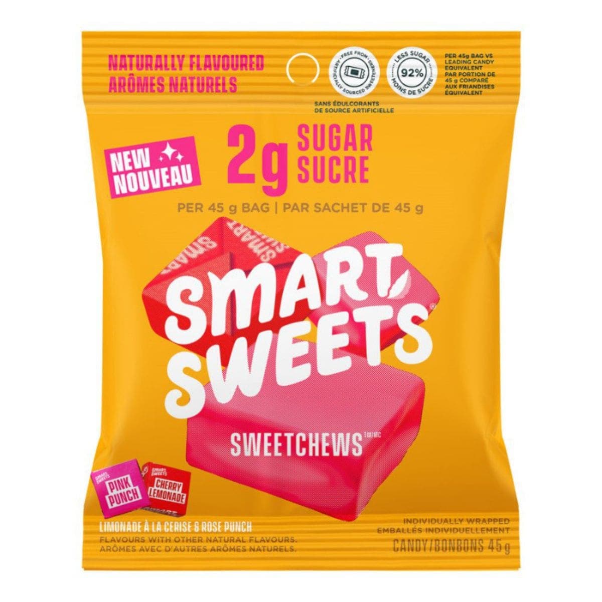 SmartSweets Low Sugar SweetChews, 45g