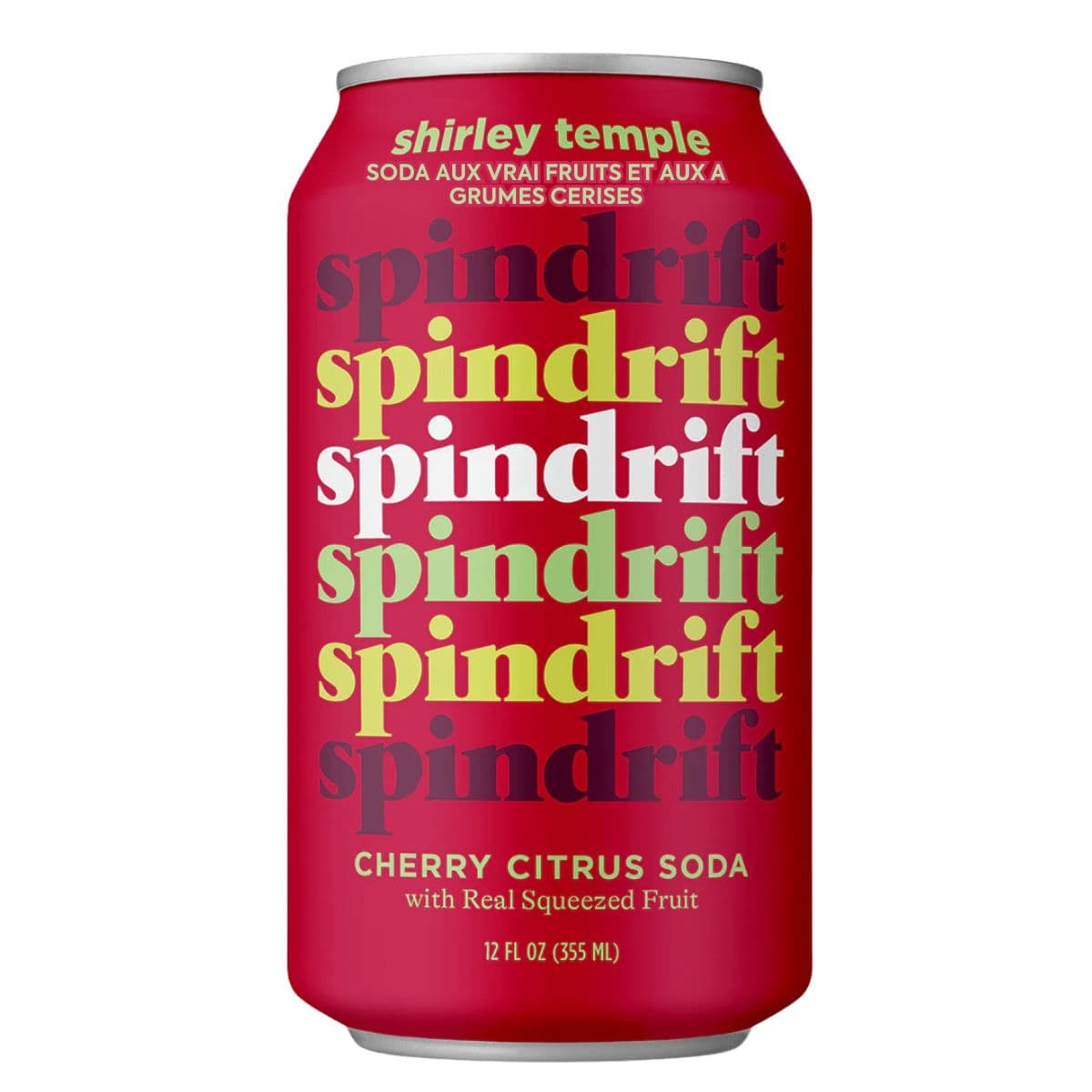 Spindrift Soda Shirley Temple, 355ml