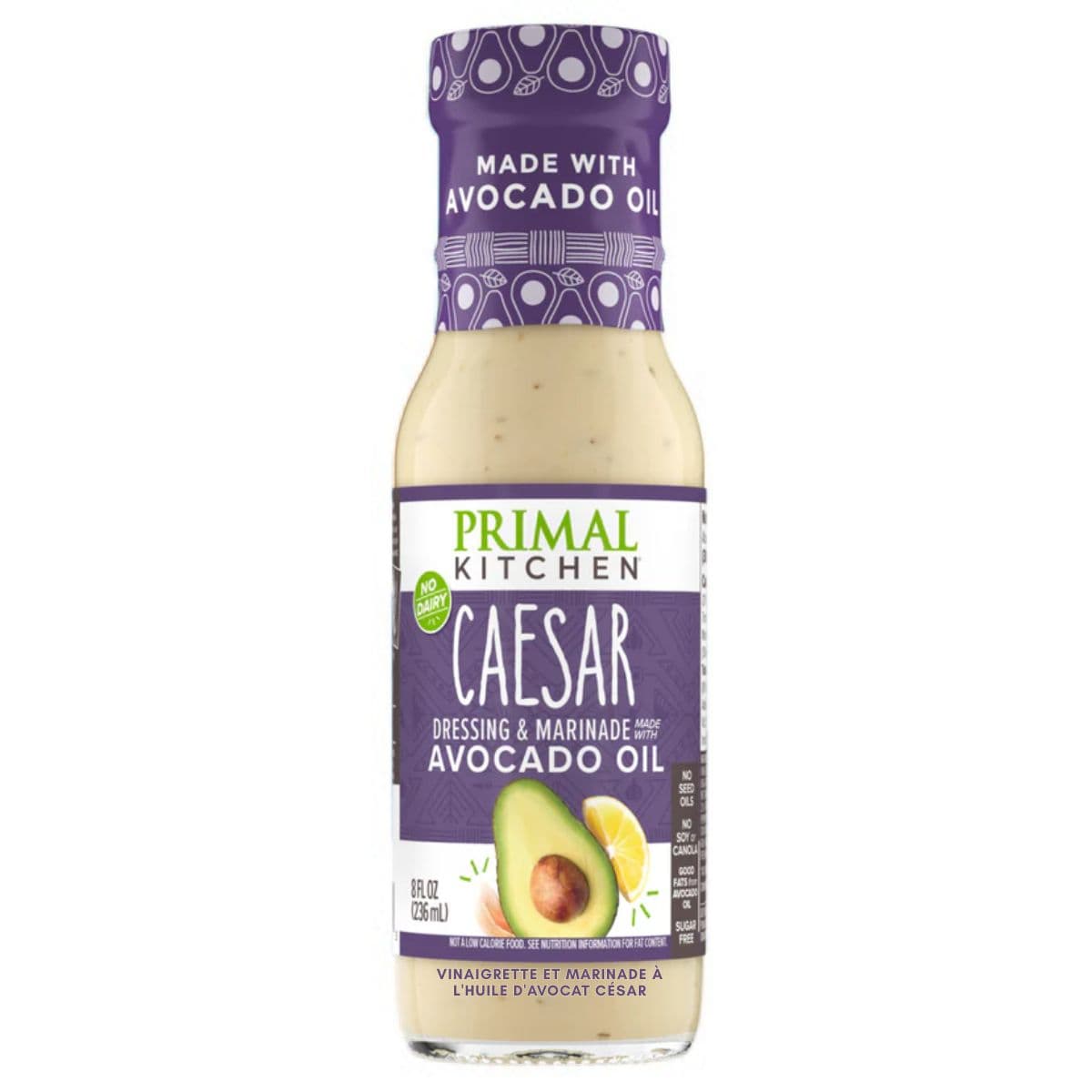 Primal Kitchen Caesar Avocado Oil Dressing & Marinade, 236mL