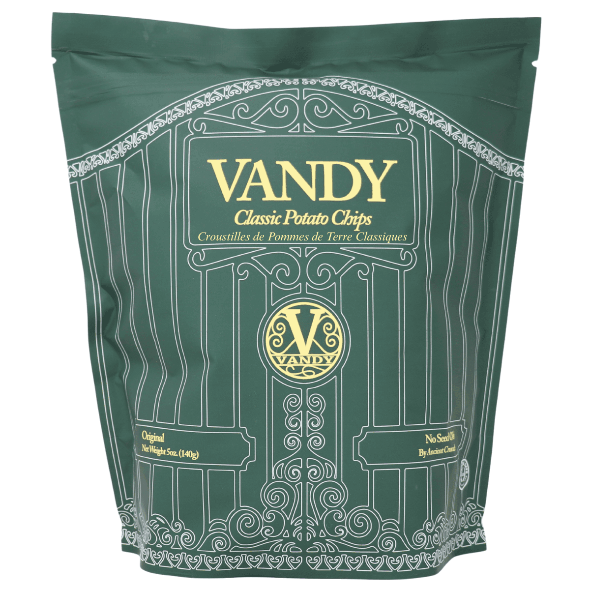 Vandy Classic Potato Chips Fried In Beef Tallow Original, 140 g