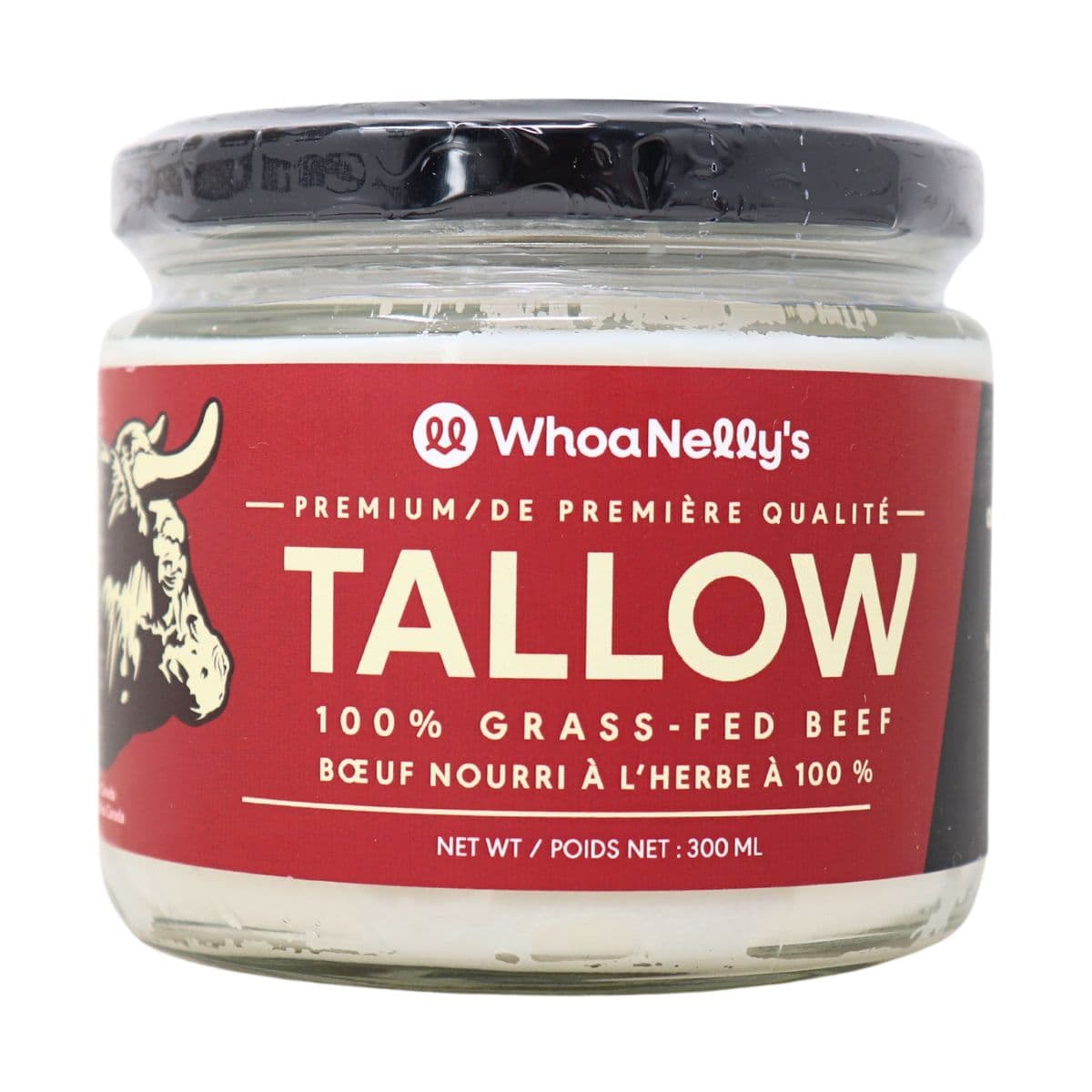 Whoa Nelly's 100% Grass-Fed Beef Tallow, 300 mL