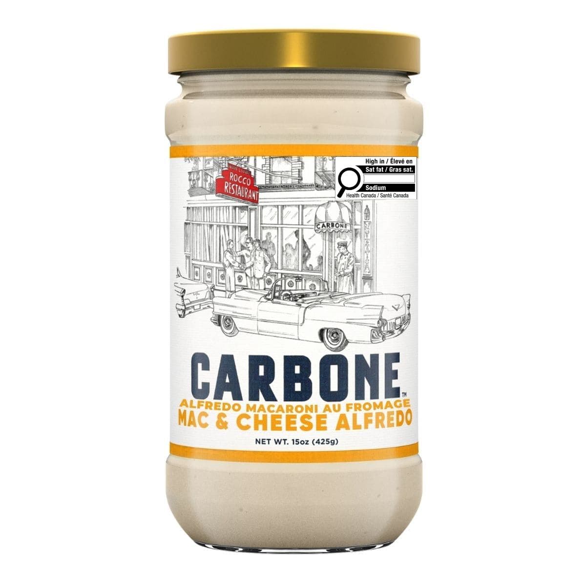 Carbone Mac & Cheese Alfredo Sauce, 425 g