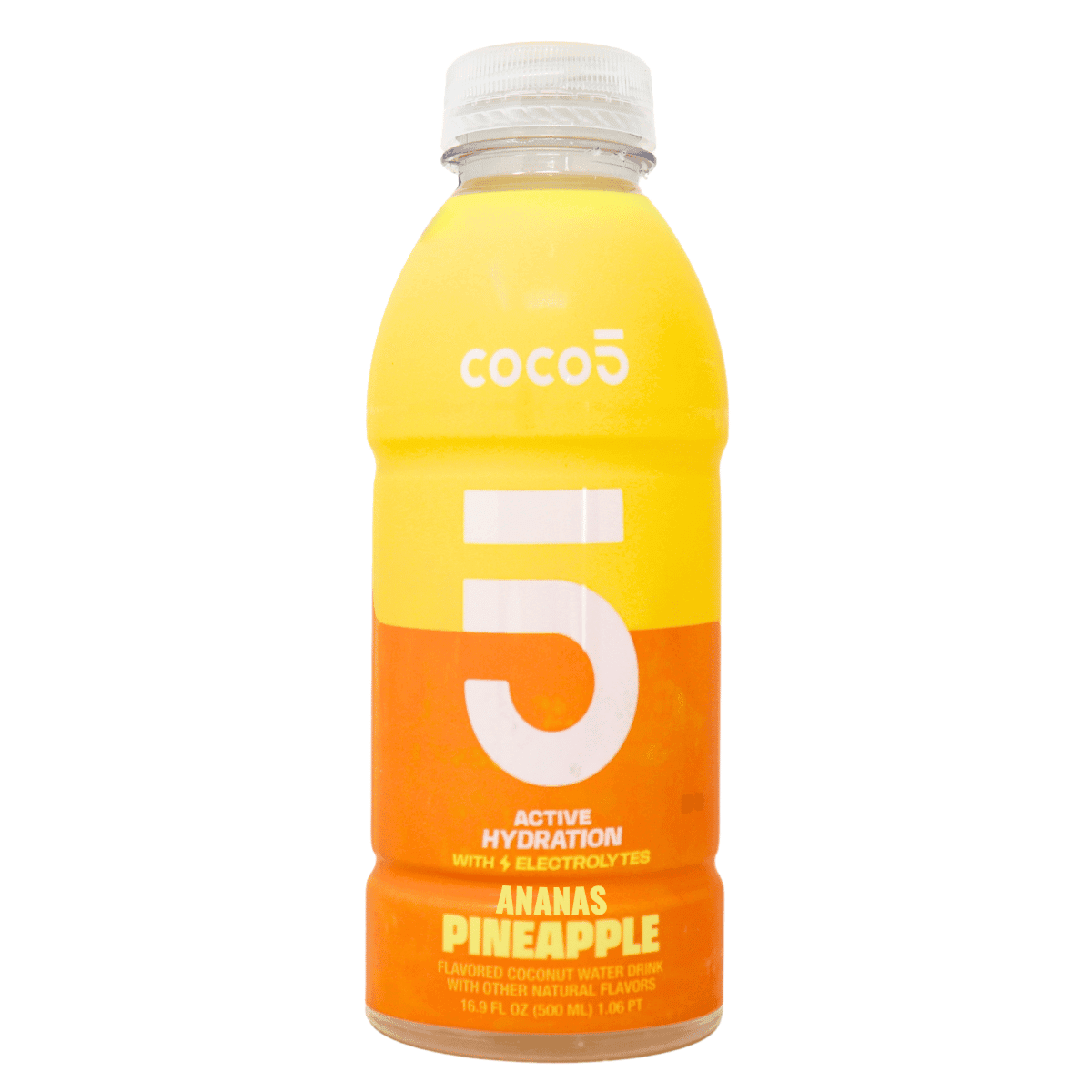 COCO5 Active Hydration With Electrolytes Coconut Water Pineapple, 500 mL