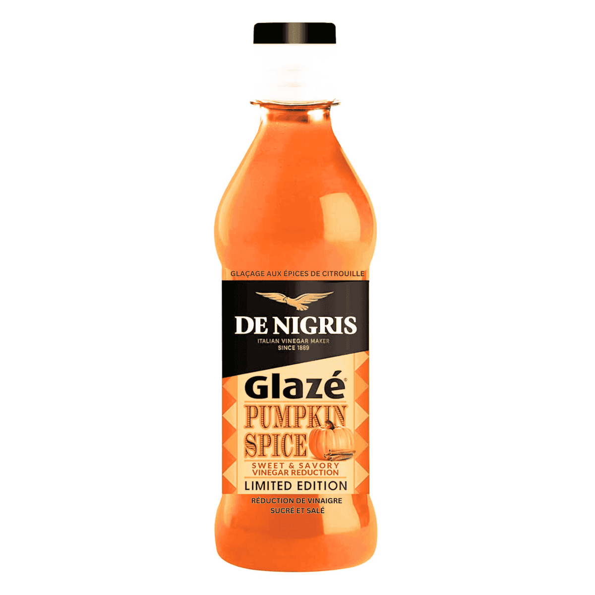 De Nigris Vinegar Reduction Glaze Pumpkin Spice, 250mL