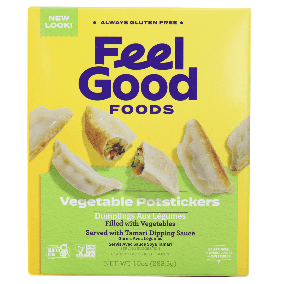 Feel Good Foods Gluten-Free Vegetable Potstickers, 283g