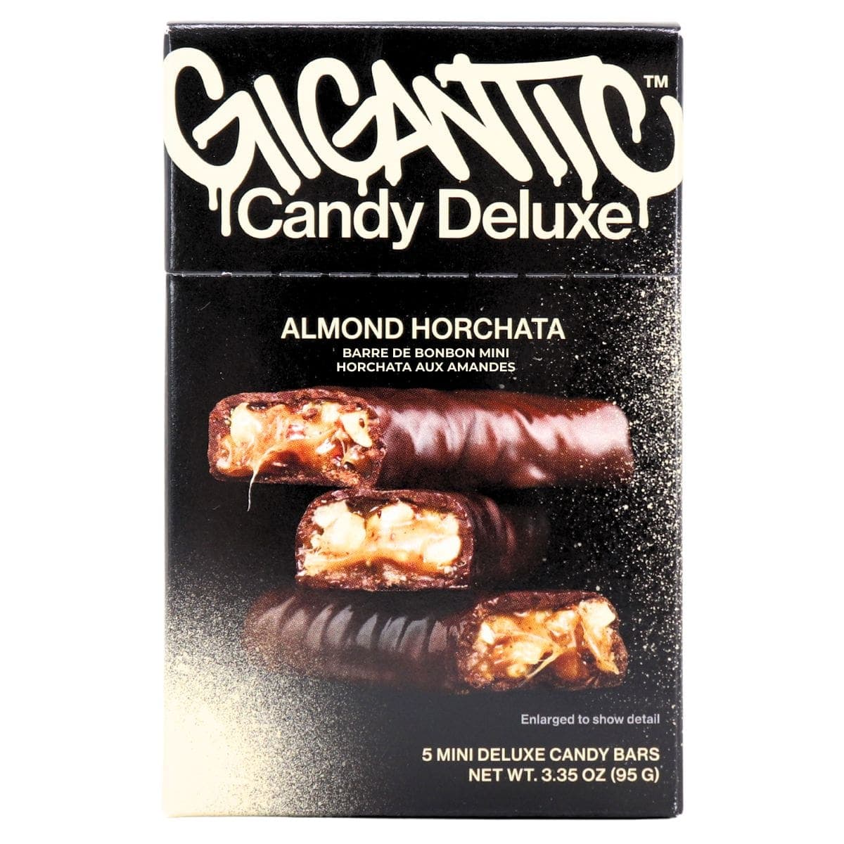 Gigantic Candy Deluxe Mini Chocolate Bars Almond Horchata, 5 bars