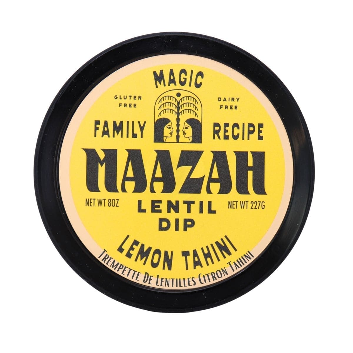Maazah Lentil Dip Lemon Tahini, 227 g