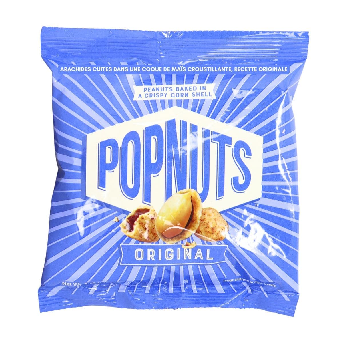 Popnuts Peanuts Baked In A Crispy Corn Shell Original, 142 g