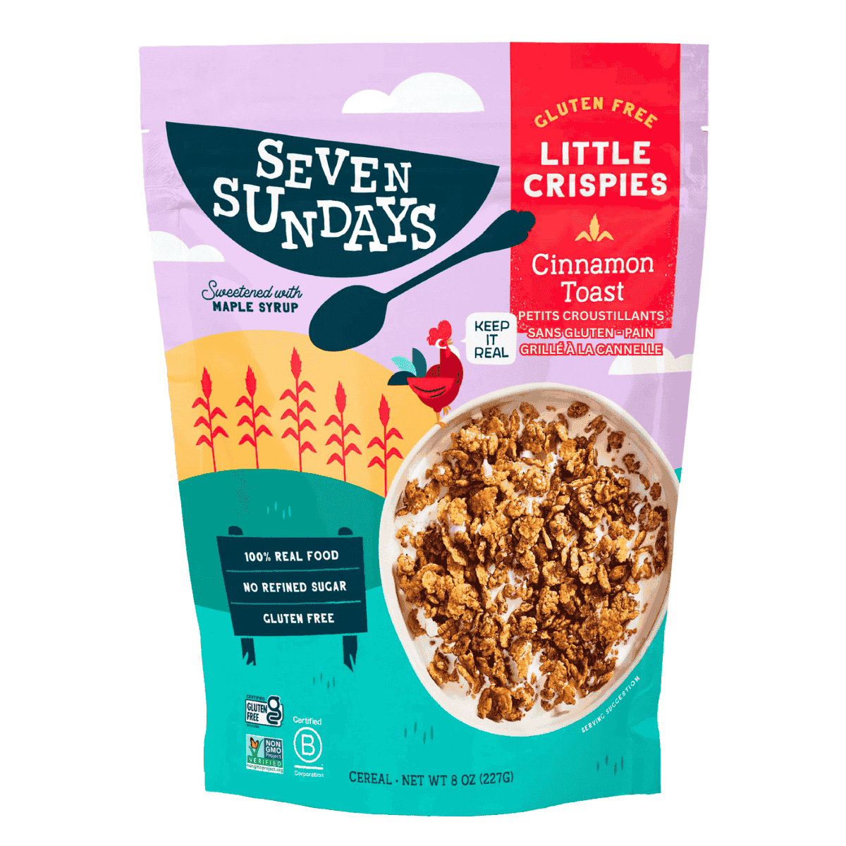 Seven Sundays Gluten-Free Little Crispies Cinnamon Toast, 227g