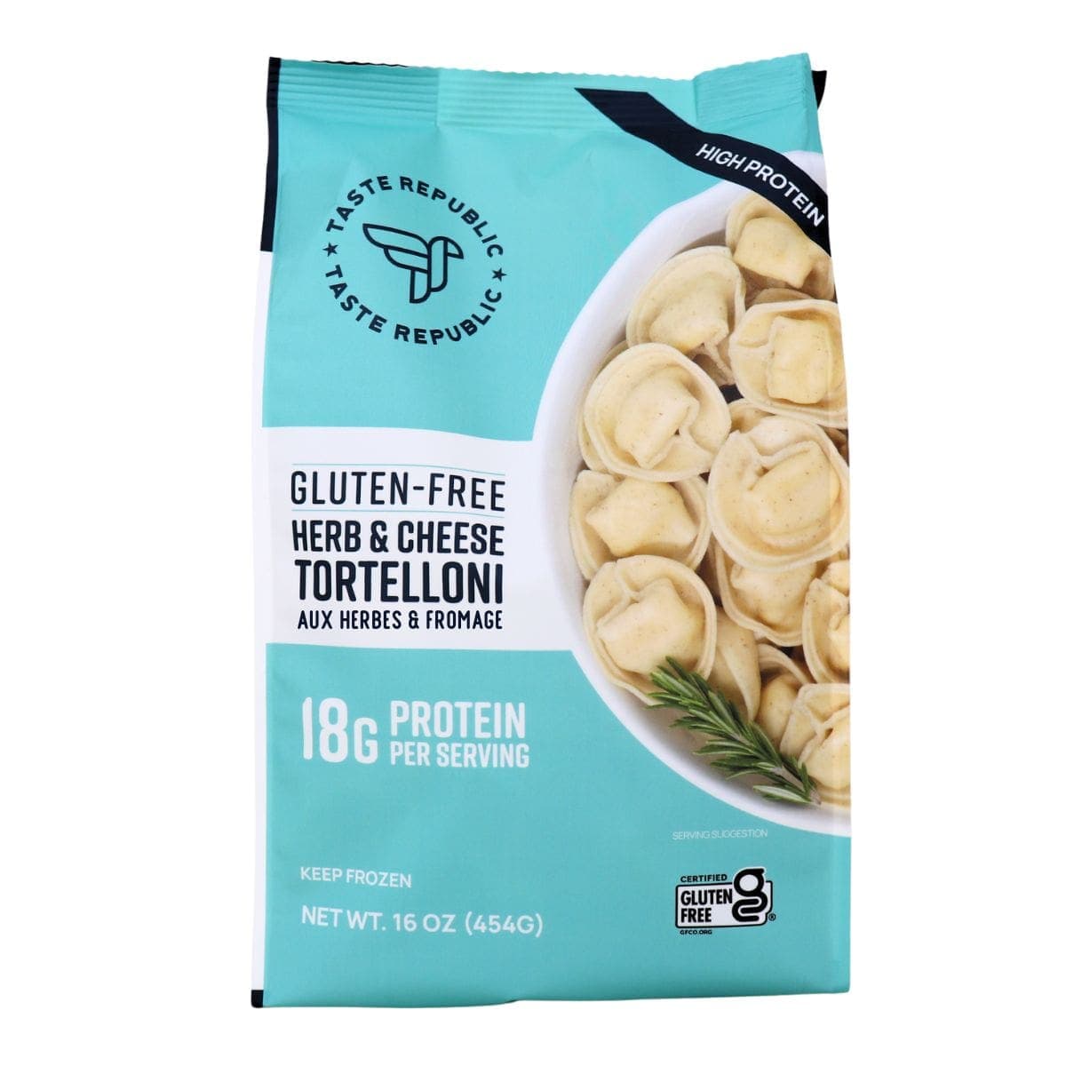 Taste Republic Gluten-Free Herb & Cheese Tortelloni, 454 g