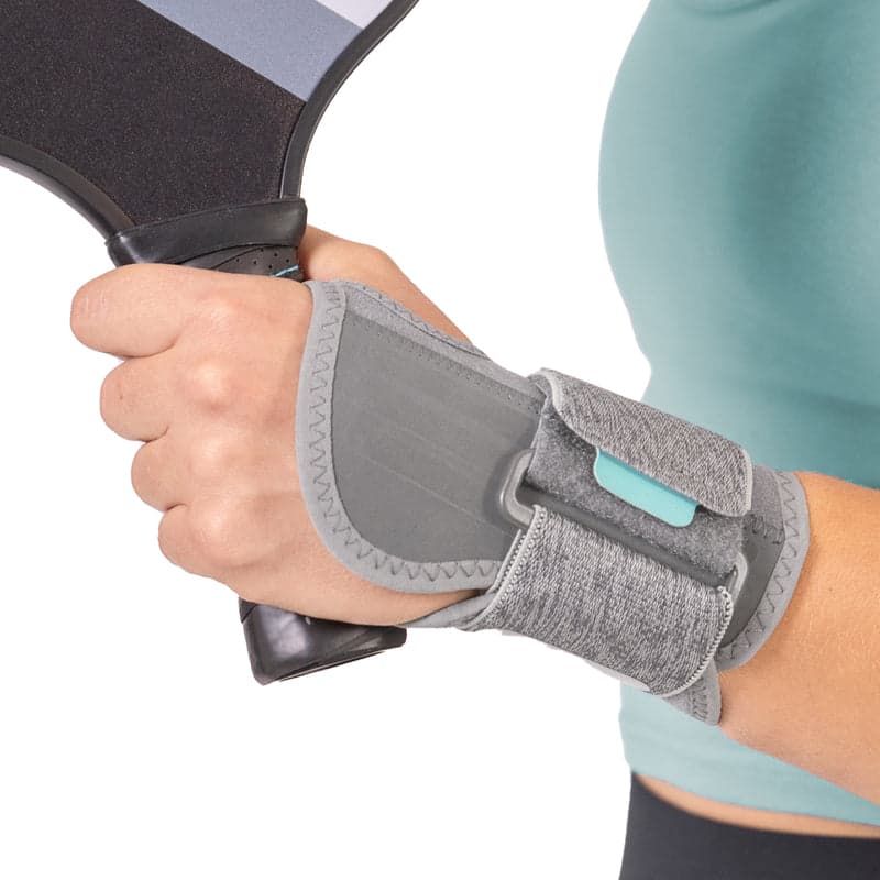 Sports Wrist Support Brace - Tennis and Pickleball Wrist Pain Relief for Tendonitis, Sprains, and Arthritis - Left L