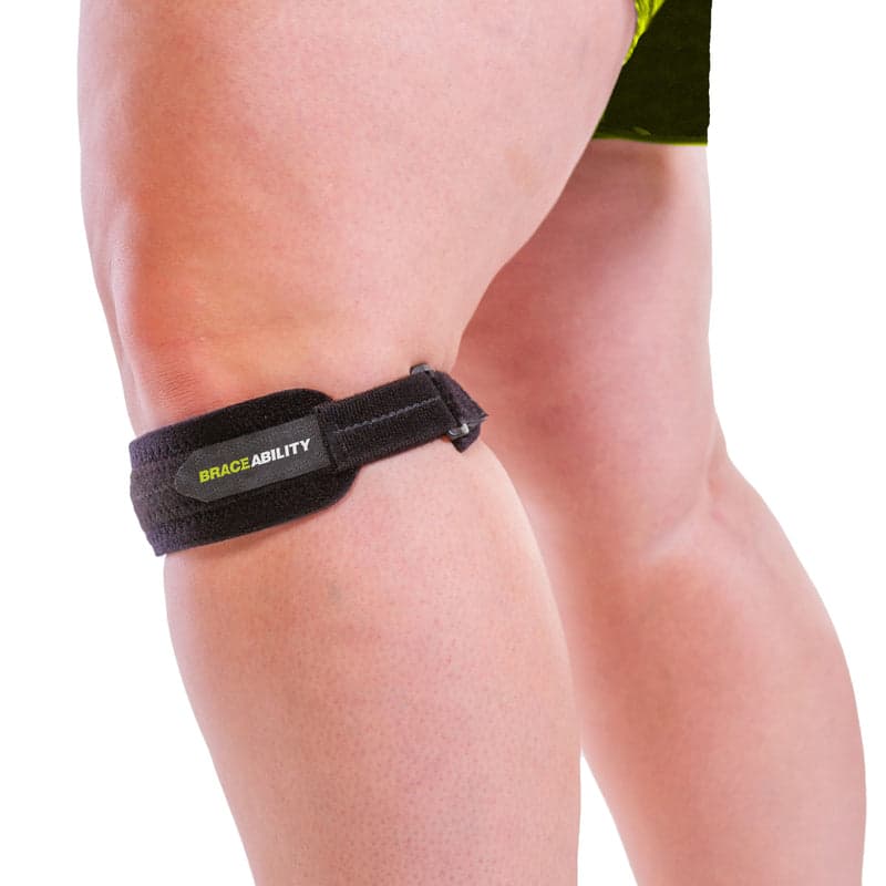 Patellar Tendon Knee Strap Brace | Runner's or Jumper's Tendonitis & Osgood Schlatter Support Band - 2XL