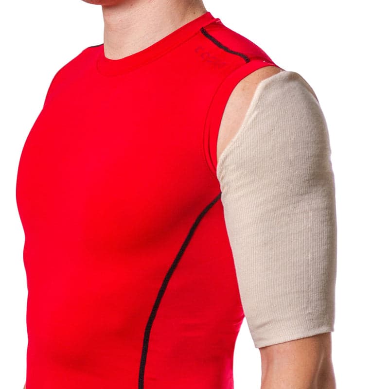 Shoulder Stockinette | Compression Sleeve for Sarmiento Brace and Humeral Fracture Bicep Splint (2 Pack)
