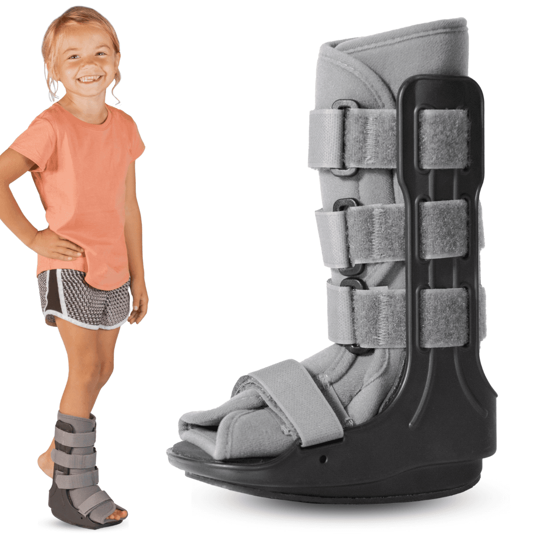Pediatric Walking Boot | Children’s CAM Medical Walker Cast for Youth Fractured or Broken Toe, Foot, Ankle - S