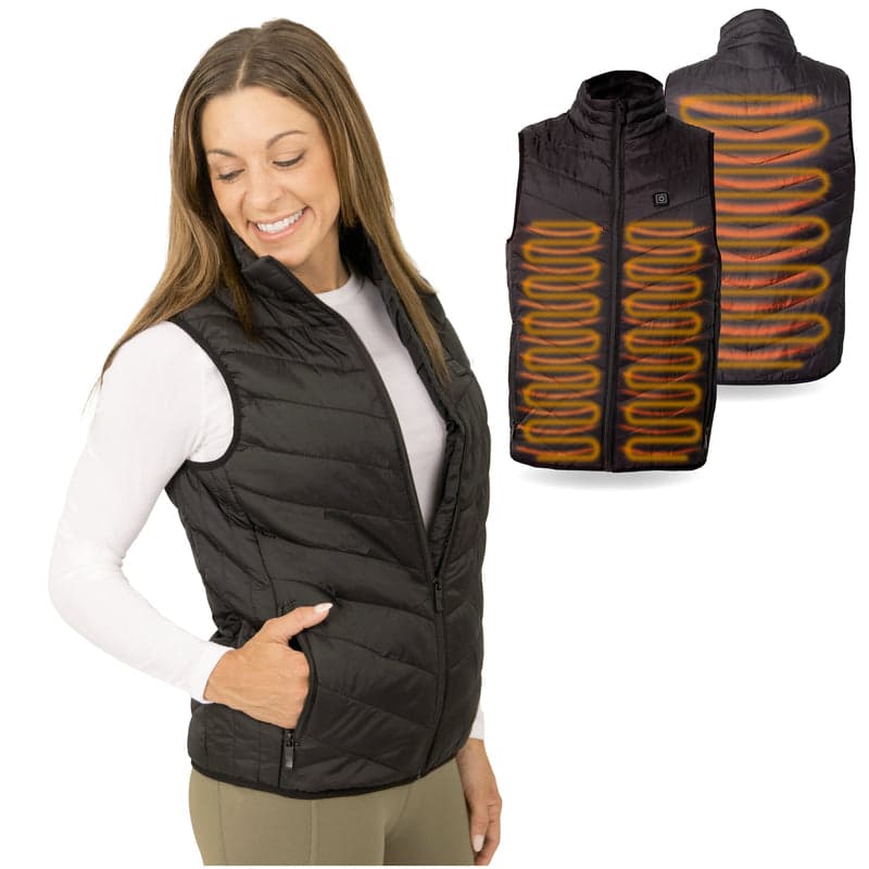 Big and Tall Heated Vest | Plus Size Men or Women's Insulated Jacket - 6XL