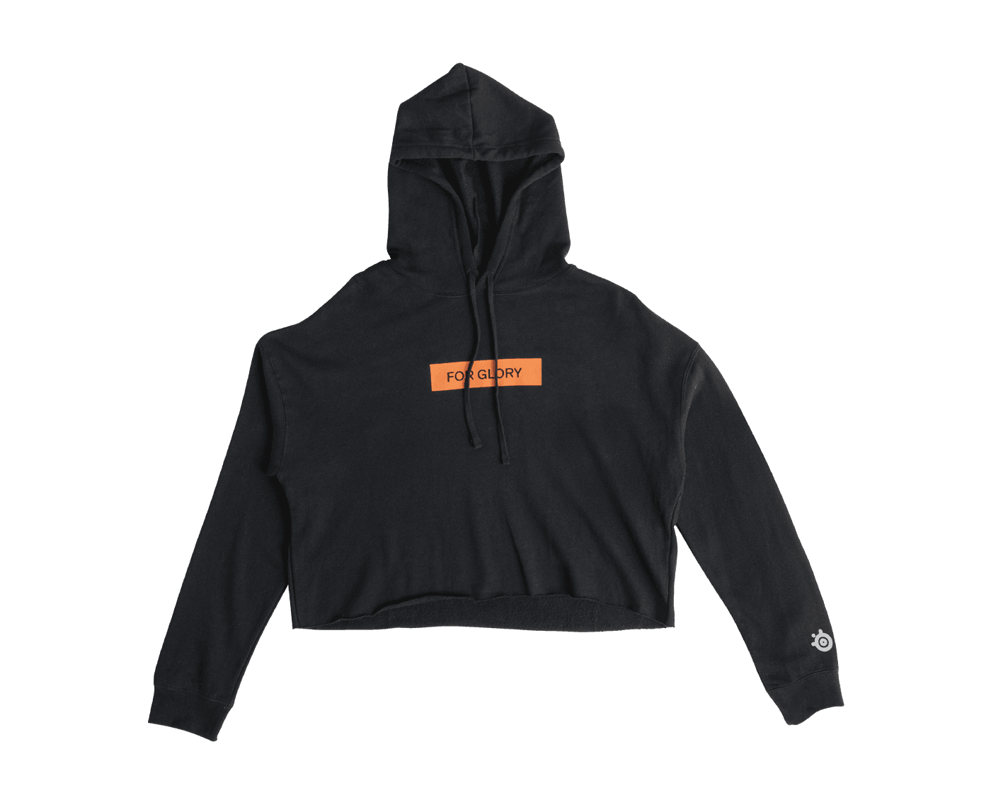 Women's Cropped Hoodie: For Glory: XXL