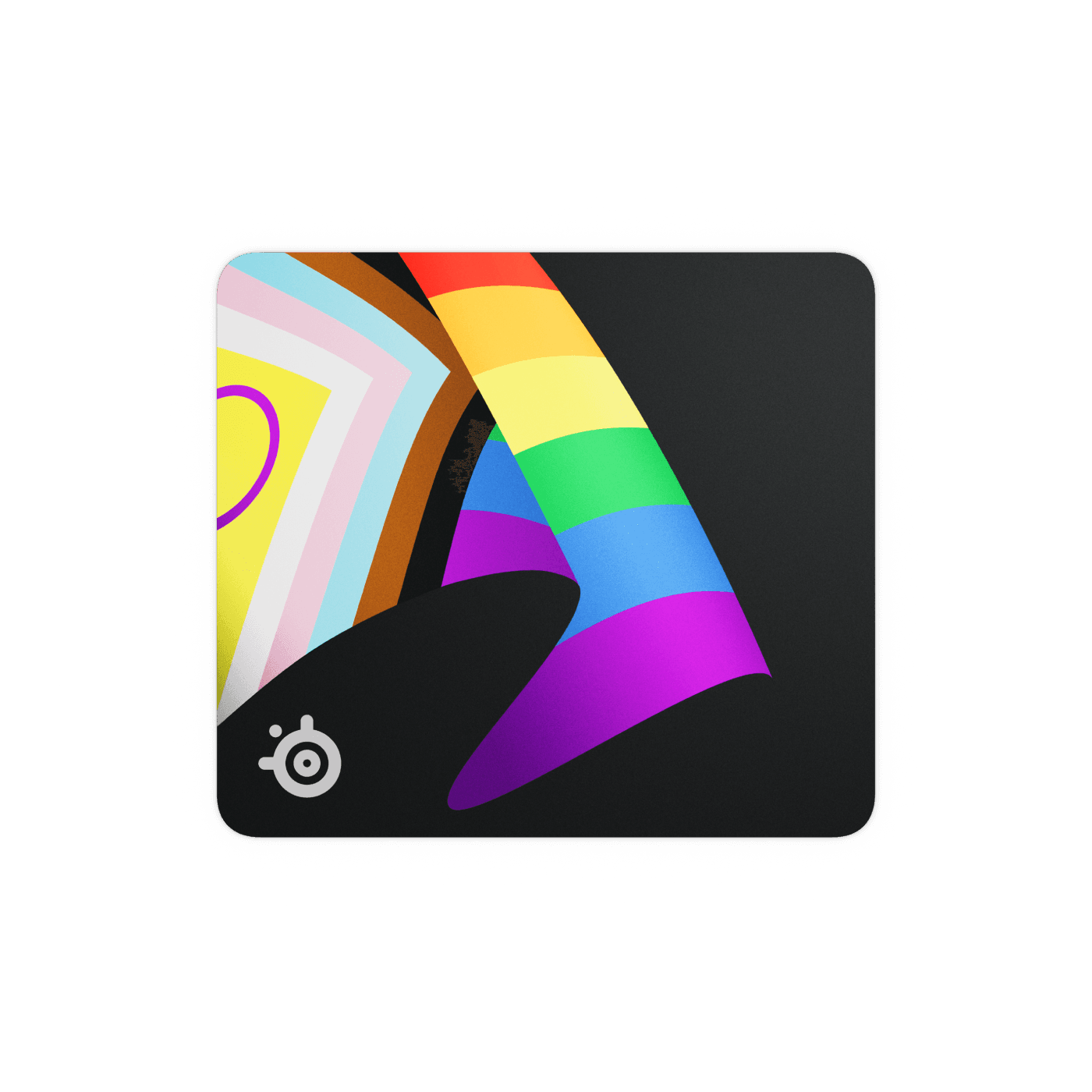 SteelSeries QcK L Gaming Mousepad | Pride Flag Edition