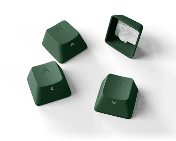 PBT Keycaps: Pine Green