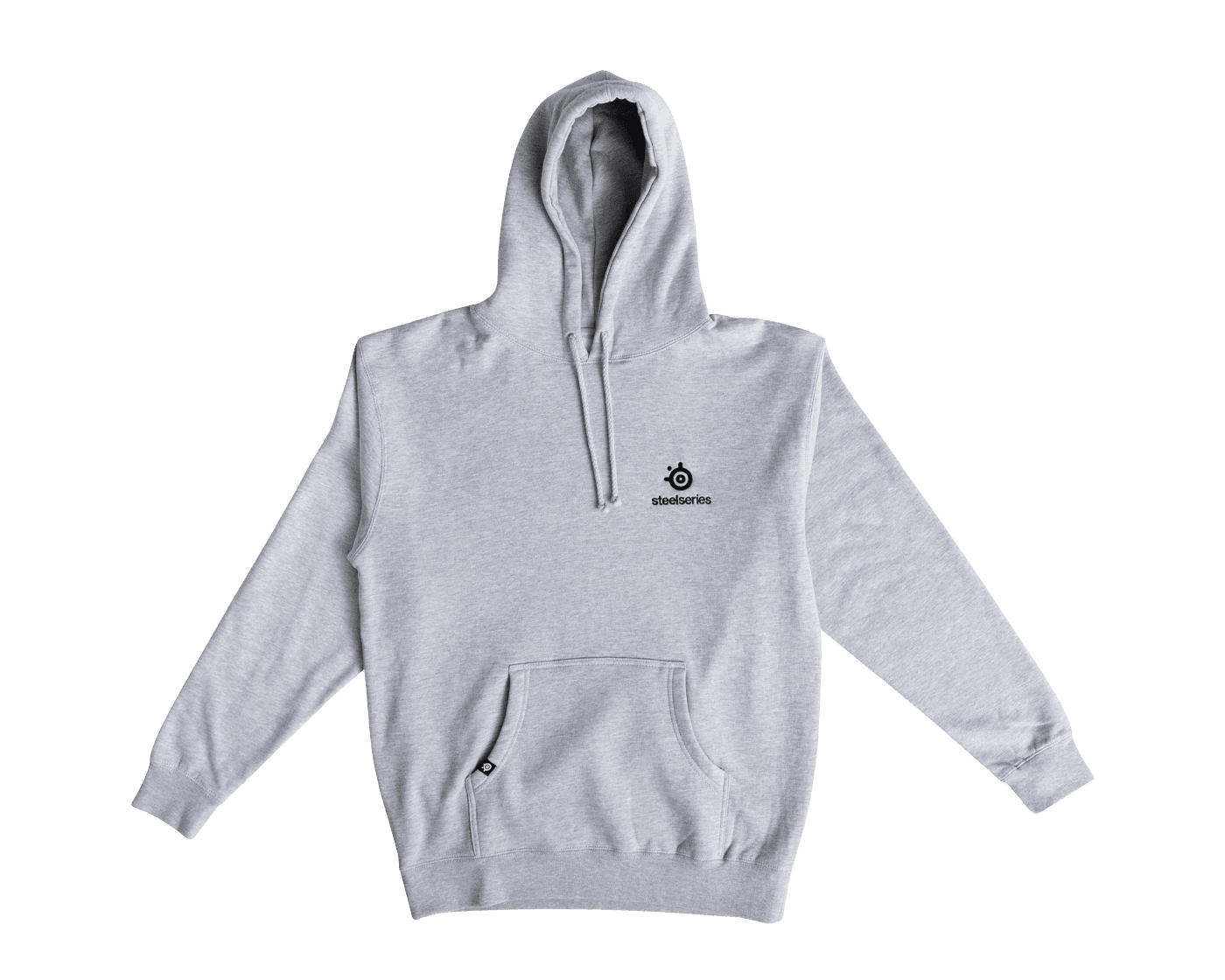 Men's Hoodie: Grey: L