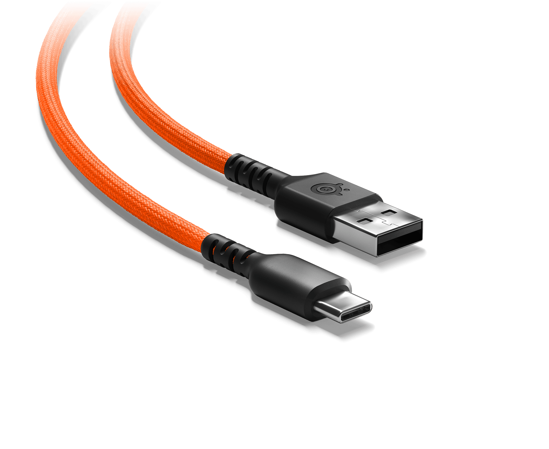 SteelSeries Aerox 3 Super Mesh -kaapeli A-C - oranssi - 1,8 m