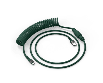Coiled Cable: Pine Green