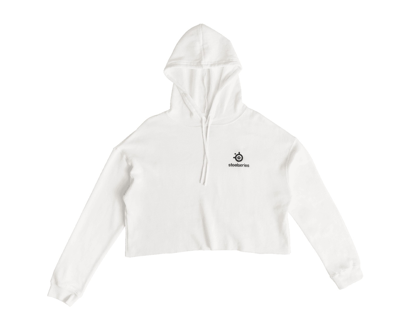 Women's Cropped Hoodie: Ivory: XXL