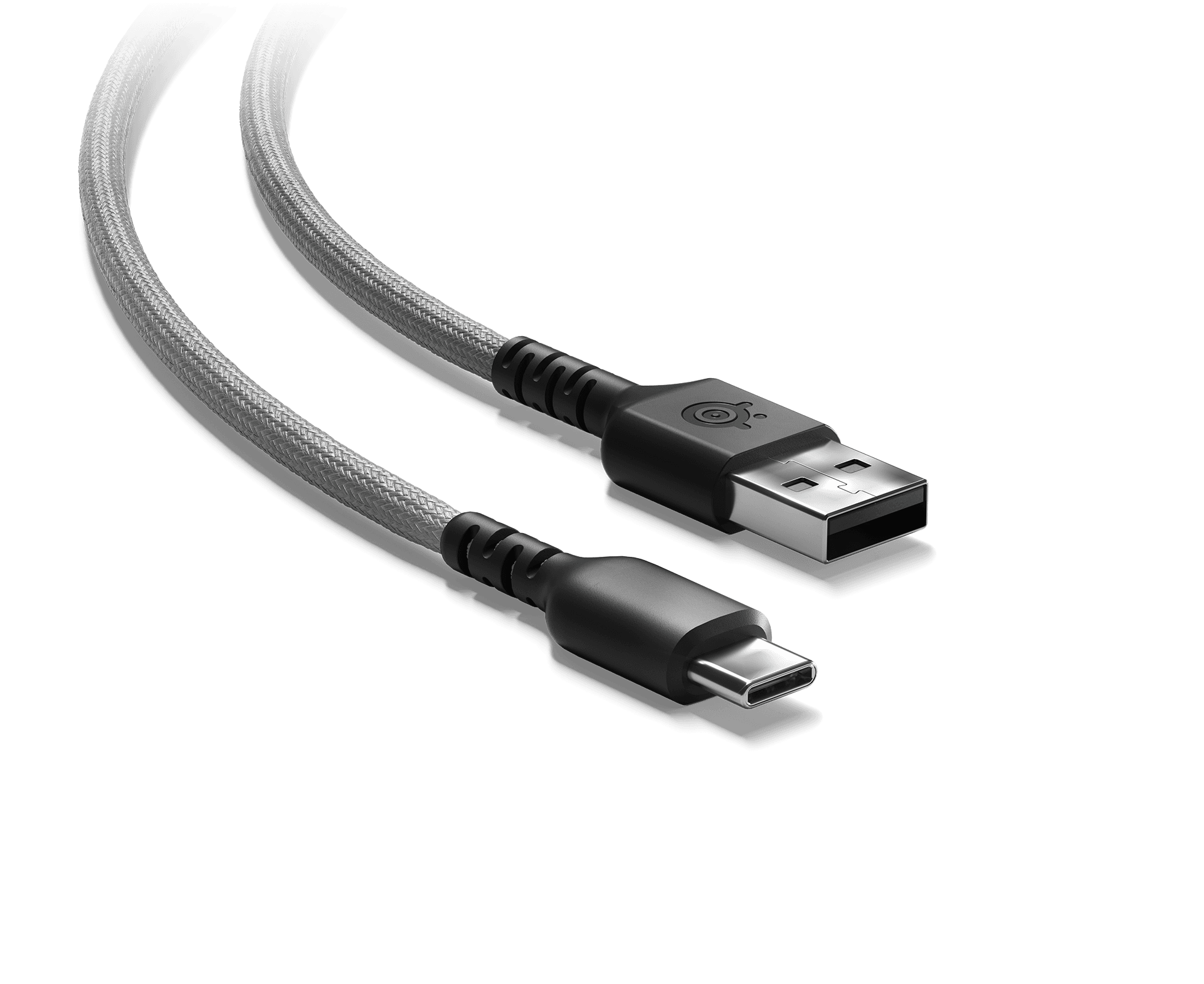 SteelSeries Aerox 3 Super Mesh Cable A to C - Gray - 1.8 m