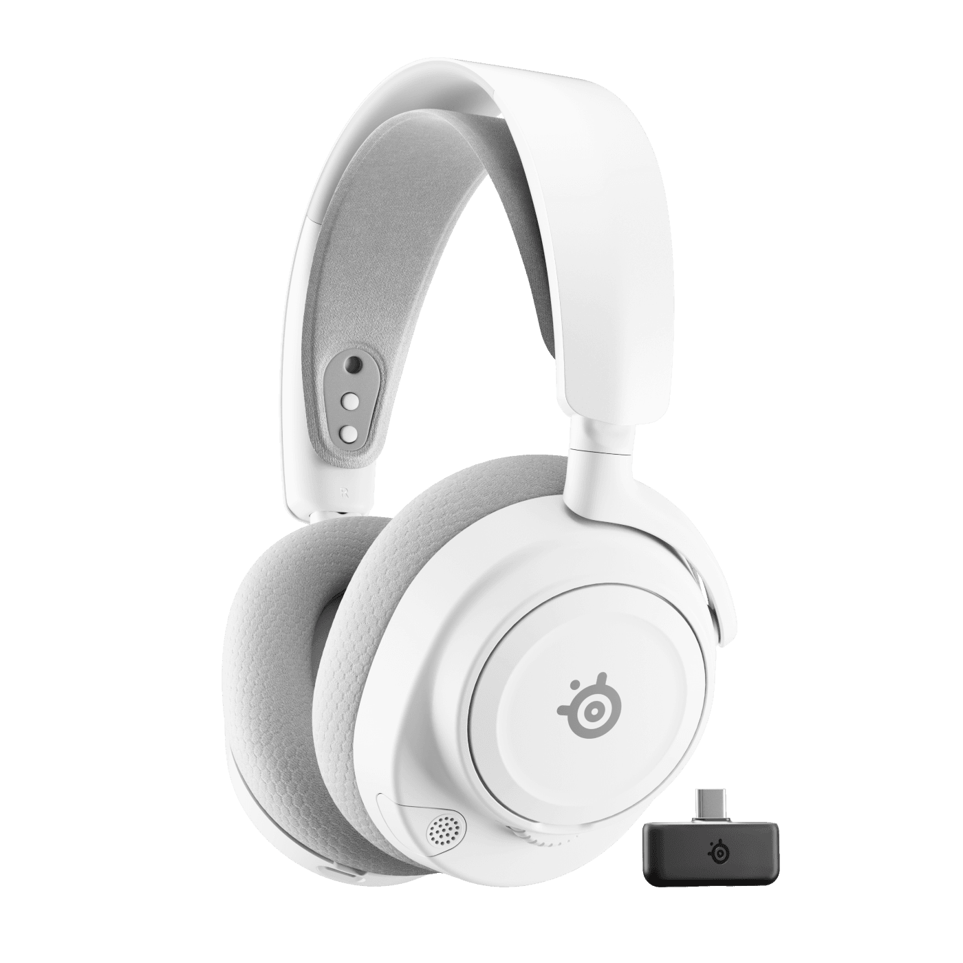 SteelSeries Arctis Nova 7 Gen 2 Wireless Gaming Headset with Mobile App Control | White