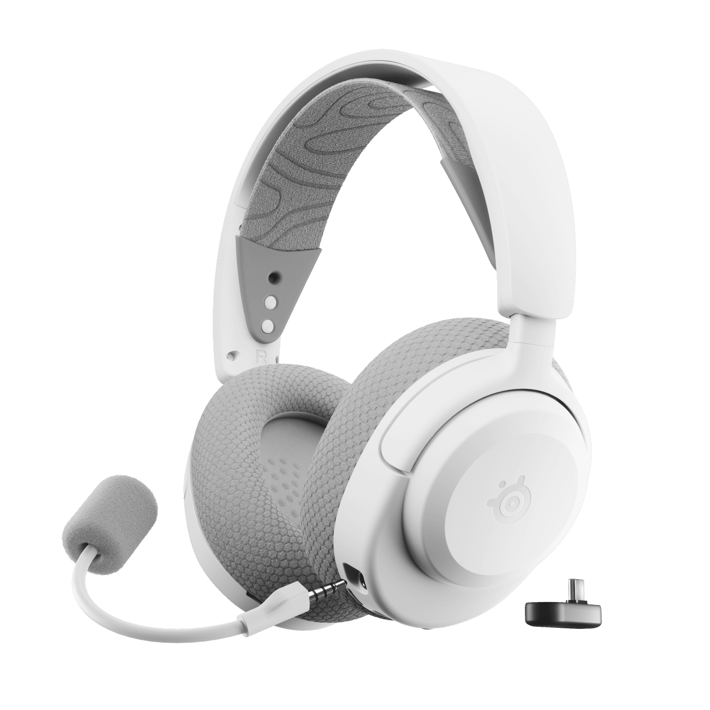 SteelSeries Arctis Nova 3P Wireless Gaming Headset for PlayStation & PC | White