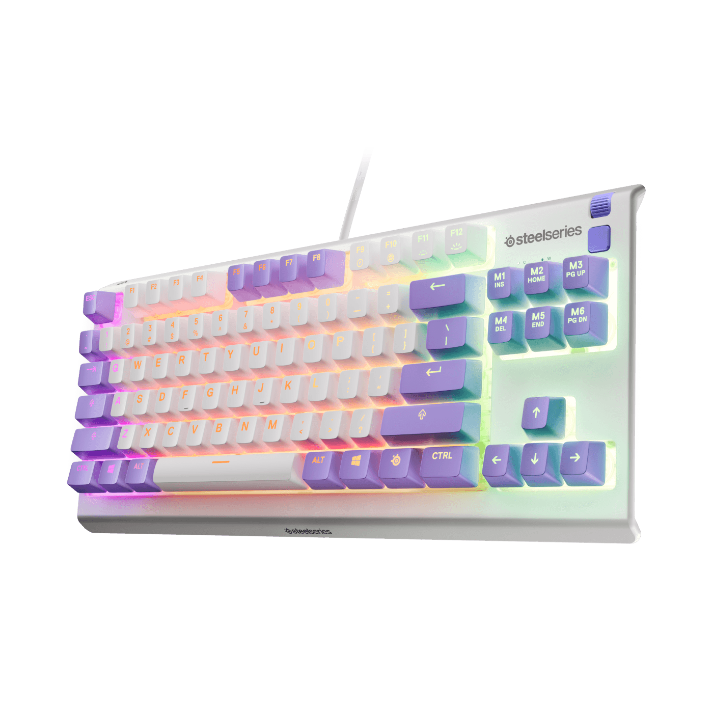 SteelSeries Apex 3 TKL Gaming Keyboard | Amethyst