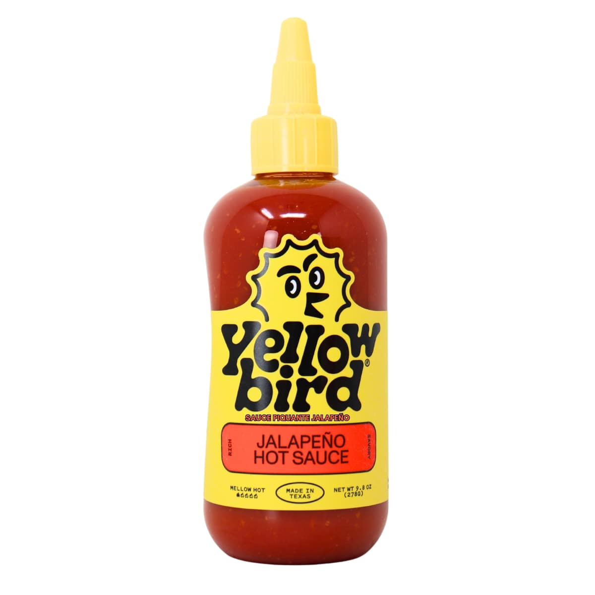 Yellowbird Jalapeño Hot Sauce, 278 g