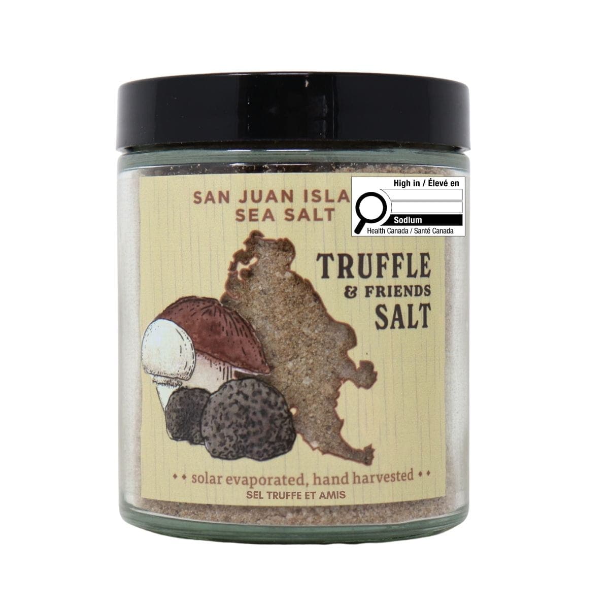 San Juan Island Sea Salt Truffle and Friends Salt, 170g