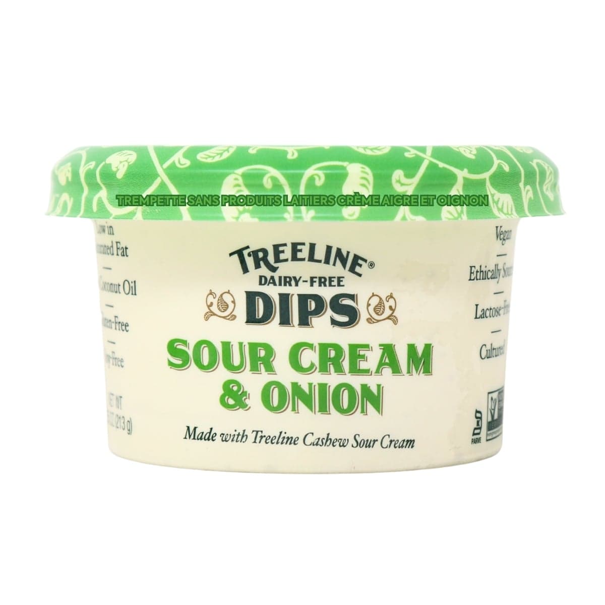 Treeline Dairy-Free Dips Sour Cream and Onion, 213g