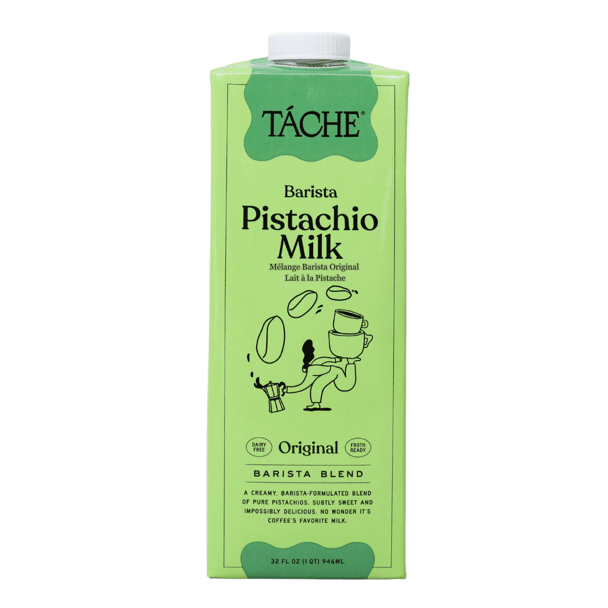 Táche Original Barista Blend Pistachio Milk, 946 ml