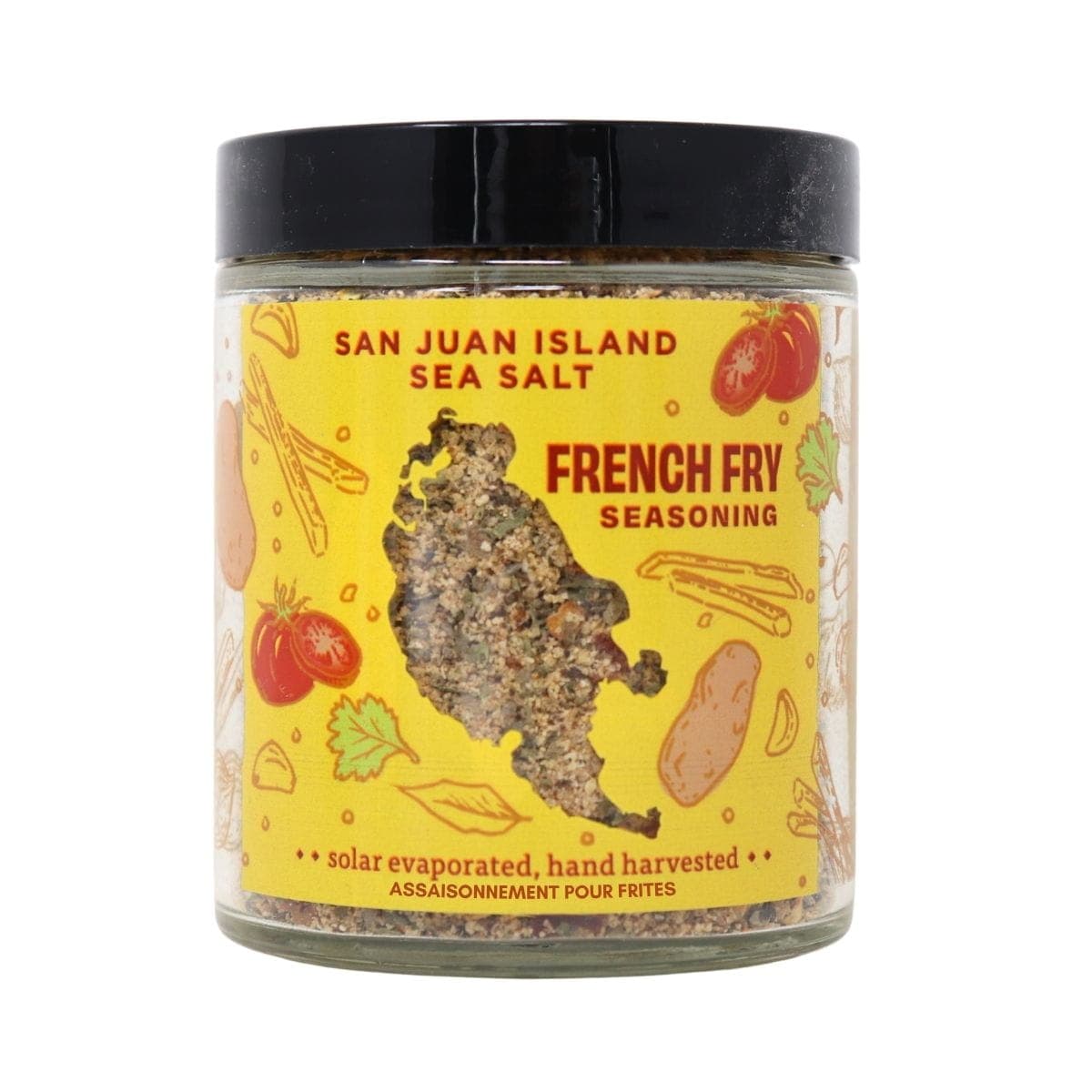 San Juan Island Sea Salt French Fry Seasoning, 120g