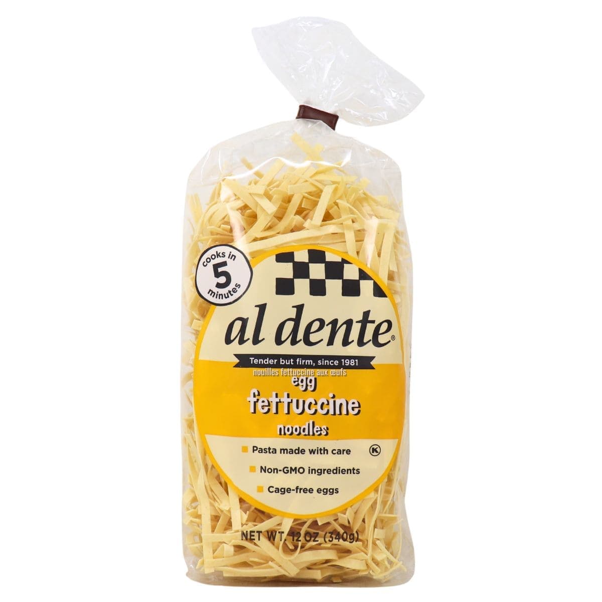 Al Dente Traditional Egg Fettuccine, 340 g