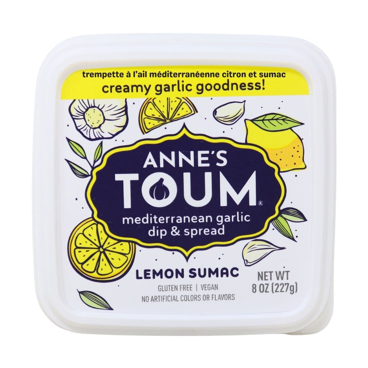 Anne’s Toum Mediterranean Garlic Dip & Spread Lemon Sumac, 227 g