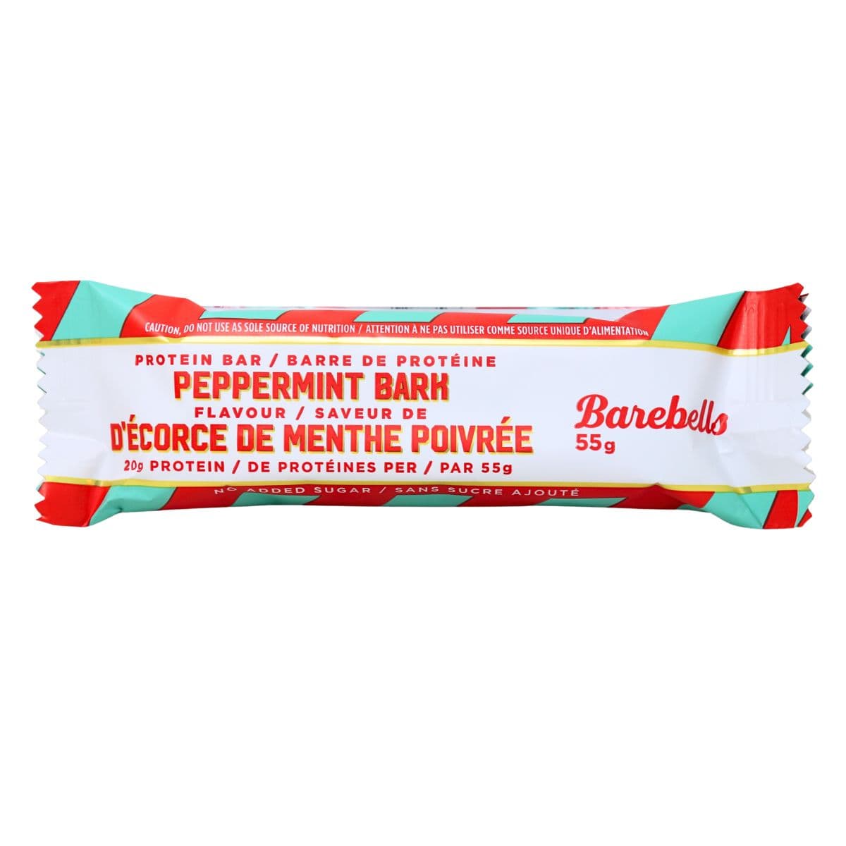 Barebells Protein Bar Peppermint Bark, 55 g