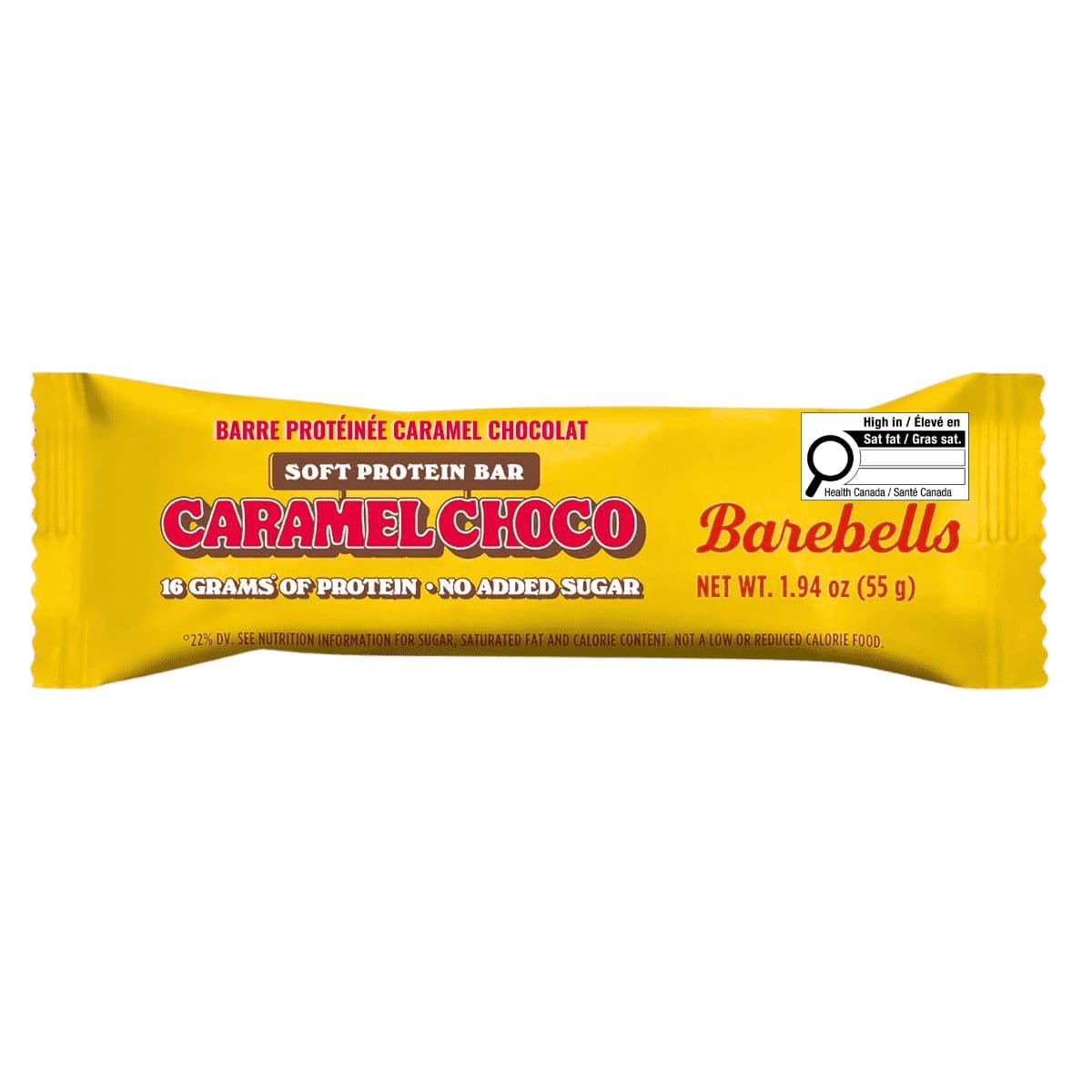 Barebells Protein Bar Caramel Choco, 55g