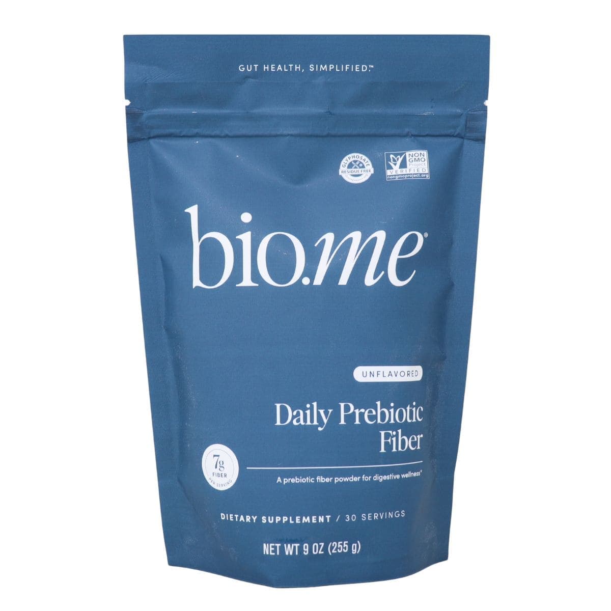 Bio.me Daily Prebiotic Fiber Powder Unflavoured, 255 g