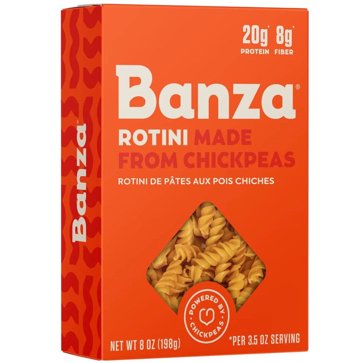 Banza Chickpea Pasta Rotini, 227g